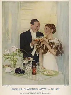 Vintage Couple Photography Prints: Advert / Lawrence / Squire