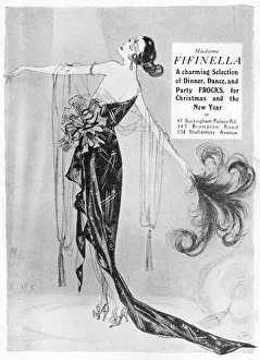 Advert for the London fashion house of Fifinella, 1920 Advert for the London fashion house of Fifinella, 1920