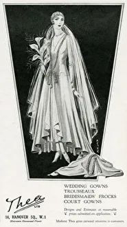 Advert for Madame Thea - wedding gowns 1929 Advert for Madame Thea - wedding gowns 1929
