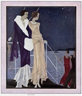 Advertisement for Maggy Rouff fashions Advertisement for Maggy Rouff fashions