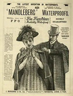 Advertisement, Mandleberg Waterproofs Advertisement, Mandleberg Waterproofs