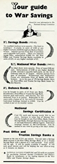 Advert for The National Savings Committee 1942 Advert for The National Savings Committee 1942