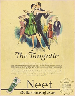 Advert for Neet hair removing cream (1927) Advert for Neet hair removing cream (1927)