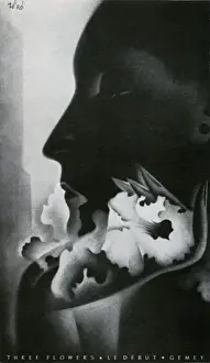 Vintage Perfume Advertisement Prints: Ad for perfume