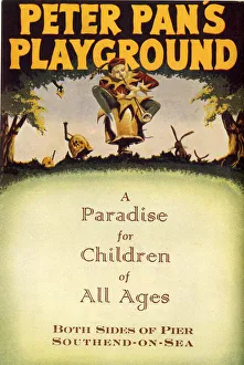 Advertisement for Peter Pan's Playground, Southend-on-Sea Advertisement for Peter Pan's Playground, Southend-on-Sea