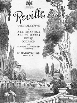 Advertisement for Reville, 1920s fashion Advertisement for Reville, 1920s fashion