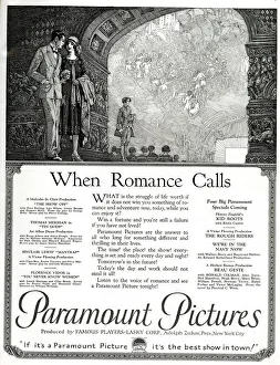 Advert, When Romance Calls, Paramount Pictures Advert, When Romance Calls, Paramount Pictures