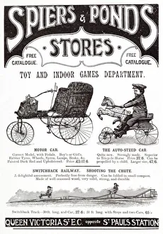 Advert for Spiers & Ponds Stores - Toys 1902 Advert for Spiers & Ponds Stores - Toys 1902