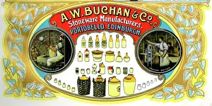 Advert, A W Buchan & Co, Stoneware Manufacturers, Portobello Advert, A W Buchan & Co, Stoneware Manufacturers, Portobello