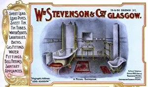 Advert, William Stevenson & Co, Glasgow Advert, William Stevenson & Co, Glasgow