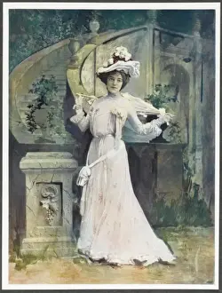 Vintage Music Hall Performer Prints: Ada Reeve / Floradora