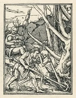 Adam And Eve Artwork Prints: Adam&eve Doomed to Work