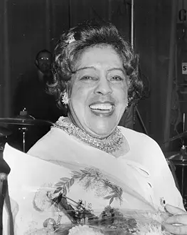 Adelaide Hall Print - Jazz Singer in Later Life