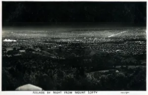 Adelaide, South Australia by Night - viewed from Mount Lofty Adelaide, South Australia by Night - viewed from Mount Lofty
