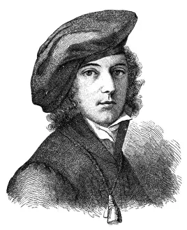 Adelbert von Chamisso Print, 1781-1838