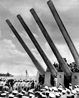 Admiral Nimitz on board HMS King George V, Second World Wa Admiral Nimitz on board HMS King George V, Second World Wa