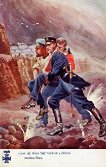 Admiral Raby wins the Victoria Cross Admiral Raby wins the Victoria Cross