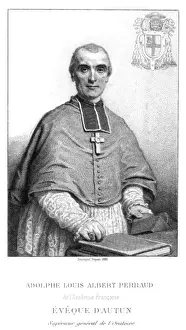 Adolphe Perraud Print, French Bishop and Historian 1828-1906