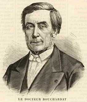 Historical French Scientists Prints: Adrien Bouchardat