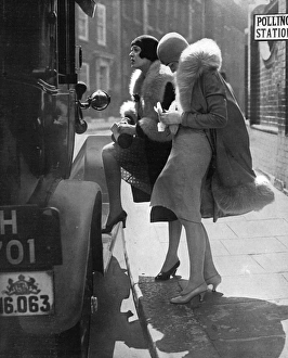 The advent of women at the polls, 1929 The advent of women at the polls, 1929