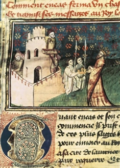 Aeneas built a castle in Italy and sends his wise Aeneas built a castle in Italy and sends his wise