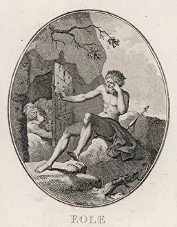 Ancient Greek Gods And Goddesses Prints: AEOLUS
