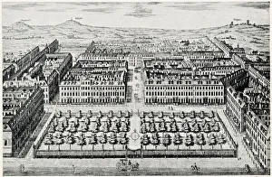 Aerial view of Red Lion Square, Holborn, London Aerial view of Red Lion Square, Holborn, London