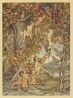 Classical Mythological Art Prints: The Age of Gold