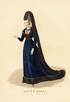 Agnes Sorel, mistress of King Charles VII Agnes Sorel, mistress of King Charles VII