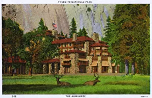 Ahwahnee Hotel, Yosemite National Park, USA Ahwahnee Hotel, Yosemite National Park, USA
