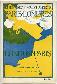 Vintage Flying Machine Prints: Airline Guide