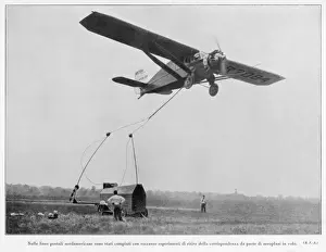 Vintage Airplane Images Prints: Airmail Project 1930