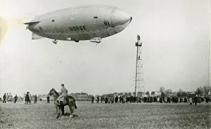 Airship Norge, the first N-Class semi-rigid airship Airship Norge, the first N-Class semi-rigid airship