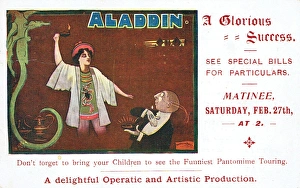 Aladdin, touring to the Opera House, Northampton Aladdin, touring to the Opera House, Northampton