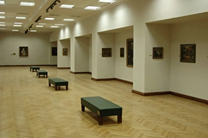 Albania. Tirana. Nacional Art Gallery. Inside Albania. Tirana. Nacional Art Gallery. Inside
