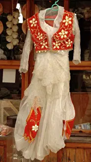 Prints of Albaniz. Kruje. Albanian traditional dress. Bazaar Albania Prints: Albanian Traditional Dress Print, Kruje Bazaar