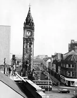 Victoria Tower Prints: Albert Clock, Belfast Print: A 19th Century Landmark
