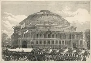 Royal Albert Hall History Prints: Albert Hall / Iln / Opened