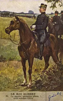 World War One Royalty Prints: Albert I in 1914