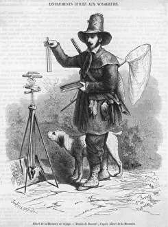 19th Century Writer Prints: Albert De LA Marmora