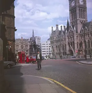Vintage Manchester Images Prints: Albert Square Manchester