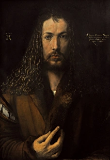 Albrecht Durer ((1471 A?i? 1528). Self-Portrait (1500) Albrecht Durer ((1471 A?i? 1528). Self-Portrait (1500)