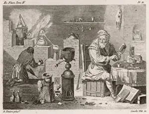 Alchemists Laboratory Print
