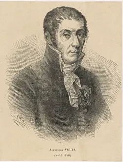 Electricity Pioneer Prints: Alessandro Volta