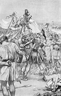 Alexander the Great quelling the mutiny at Opis, 324 BC Alexander the Great quelling the mutiny at Opis, 324 BC