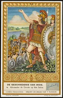 Alexander The Great Conquests Prints: Alexander in India