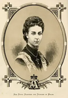 Queen Victoria's Daughter Prints: ALEXANDRA