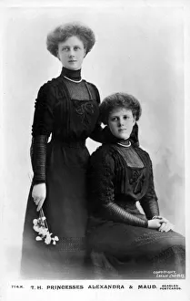 Alexandra, 2nd Duchess of Fife and her sister Princess Maud Alexandra, 2nd Duchess of Fife and her sister Princess Maud