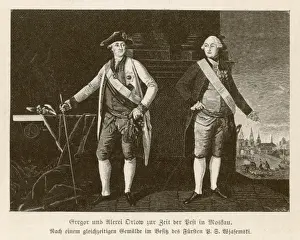 Russian History Figures Prints: Alexei & Gregory Orlov