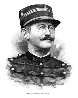 French Soldier History Prints: Alfred Dreyfus